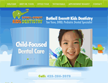 Tablet Screenshot of bekidsdentistry.com